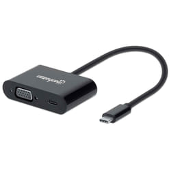 Manhattan 153430 adattatore grafico USB 1024 x 768 Pixel Nero