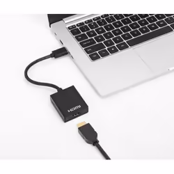 Manhattan 153690 replicatore di porte e docking station per laptop Cablato USB 3.2 Gen 1 (3.1 Gen 1) Type-A Nero - Vista aggiuntiva 4