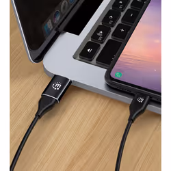 Manhattan 153980 adattatore per inversione del genere dei cavi USB A USB C Nero - Vista aggiuntiva 4