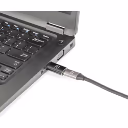 Manhattan 153980 adattatore per inversione del genere dei cavi USB A USB C Nero - Vista aggiuntiva 5