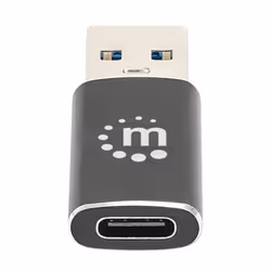 Manhattan 153980 adattatore per inversione del genere dei cavi USB A USB C Nero - Vista aggiuntiva 8