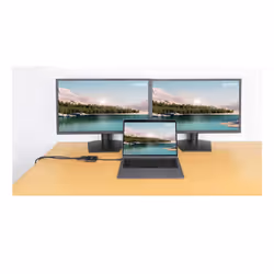 Manhattan 154321 cavo e adattatore video 0,15 m USB tipo-C 2 x HDMI Nero