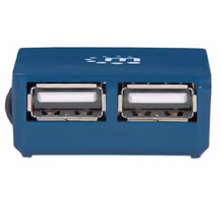 Manhattan 160605 hub di interfaccia USB 3.2 Gen 1 (3.1 Gen 1) Type-A 480 Mbit/s Nero - Vista aggiuntiva 4