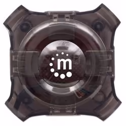 Manhattan 162272, USB 2.0, 12 Mbit/s, Nero, Trasparente, 5 V, 5 V, 0,5 A