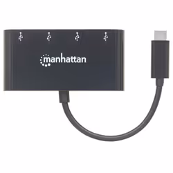 Manhattan 162746 hub di interfaccia USB 3.2 Gen 1 (3.1 Gen 1) Type-C 5000 Mbit/s Nero - Vista aggiuntiva 4