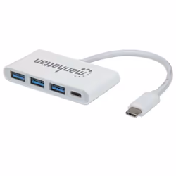 Manhattan 163552, USB 3.2 Gen 1 (3.1 Gen 1) Type-C, USB 3.2 Gen 1 (3.1 Gen 1) Type-A, USB 3.2 Gen 1 (3.1 Gen 1) Type-C, 5000  ...