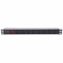 Intellinet 163620 unità di distribuzione dell'energia (PDU) 8 presa(e) AC 1U Nero, Argento