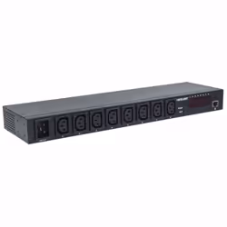 Intellinet 163682 unità di distribuzione dell'energia (PDU) 8 presa(e) AC Nero