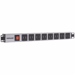 Intellinet 164580 unità di distribuzione dell'energia (PDU) 1U Blu, Grigio