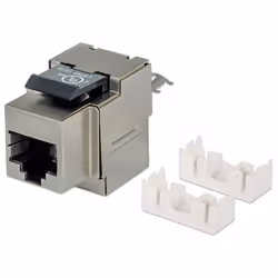 Intellinet Cat5e, Argento, RJ-45, Cat5e, -40 - 80 °C