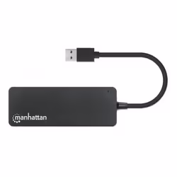 Manhattan 168403 hub di interfaccia USB 3.2 Gen 1 (3.1 Gen 1) Type-A 5000 Mbit/s Nero - Vista aggiuntiva 4