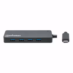 Manhattan 168410 hub di interfaccia USB tipo-C 5000 Mbit/s Nero - Vista aggiuntiva 5