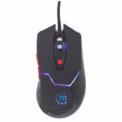 Manhattan 176071 mouse Gaming Ambidestro USB tipo A Ottico 2400 DPI - Vista aggiuntiva 6