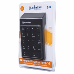 Manhattan 178846 tastierino numerico Laptop/PC RF Wireless Nero - Vista aggiuntiva 6