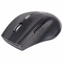 Manhattan 179386, Mano destra, Ottico, RF Wireless, 1600 DPI, Nero