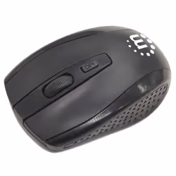 Manhattan 179492 tastiera Mouse incluso Ufficio RF Wireless QWERTY Tedesco Nero