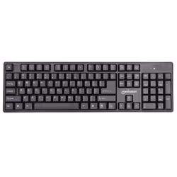 Manhattan 179492 tastiera Mouse incluso Ufficio RF Wireless QWERTY Tedesco Nero