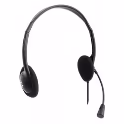 Manhattan 179898 cuffia e auricolare Cablato A Padiglione Ufficio USB tipo A Nero