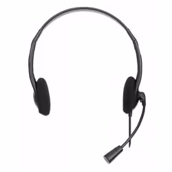 Manhattan 179898 cuffia e auricolare Cablato A Padiglione Ufficio USB tipo A Nero