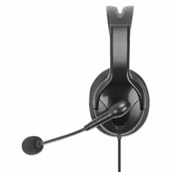 Manhattan 180849 cuffia e auricolare Cablato A Padiglione Ufficio USB tipo A Nero