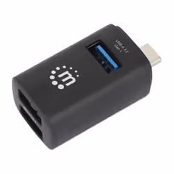 Manhattan 180993 hub di interfaccia USB 3.2 Gen 1 (3.1 Gen 1) Type-C 5000 Mbit/s Nero - Vista aggiuntiva 5