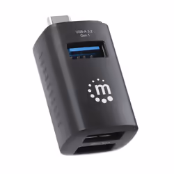 Manhattan 180993 hub di interfaccia USB 3.2 Gen 1 (3.1 Gen 1) Type-C 5000 Mbit/s Nero - Vista aggiuntiva 7