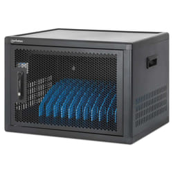 Manhattan 181266 portable device management cart& cabinet