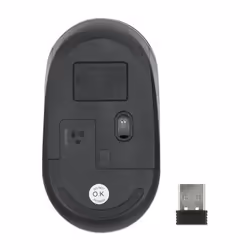Manhattan 190145 mouse Ufficio Ambidestro RF Wireless Ottico 1000 DPI - Vista aggiuntiva 6