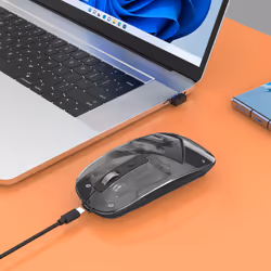 Manhattan 190268 mouse Universale Ambidestro RF Wireless Ottico 1600 DPI