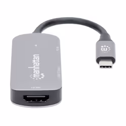 Manhattan 190299 replicatore di porte e docking station per laptop Cablato USB 3.2 Gen 1 (3.1 Gen 1) Type-C Argento - Vista aggiuntiva 8