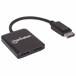 Manhattan 207768 ripartitore video DisplayPort 2x DisplayPort