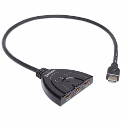 Manhattan 207843, HDMI, 1.3b, Nero, 15 m, 1080p, 2,5 Gbit/s