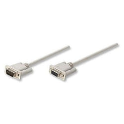 Manhattan 1.8m HD15 Cable cavo VGA 1,8 m VGA (D-Sub) Bianco
