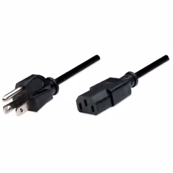 Manhattan 300179, 1,8 m, Spina di alimentazione di tipo B, Accoppiatore C13, 125 V, 10 - 13 A