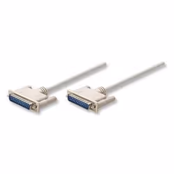 Manhattan Data Cable DB25, Bianco, DB25, DB25, 3 m