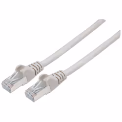 Intellinet 2m CAT6a S/FTP, 2 m, Cat6a, S/FTP (S-STP), RJ-45, RJ-45, Grigio