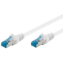 Techly ICOC LS6A-030-WH cavo di rete Bianco 3 m Cat6a S/FTP (S-STP)
