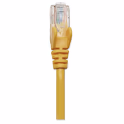Intellinet Cat5e UTP, 2m cavo di rete Giallo U/UTP (UTP)