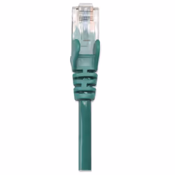 Intellinet Cat5e, 5m cavo di rete Verde U/UTP (UTP)