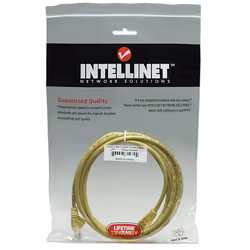 Intellinet Cat5e, UTP, 7.5m cavo di rete Giallo 7,5 m U/UTP (UTP) - Vista aggiuntiva 4