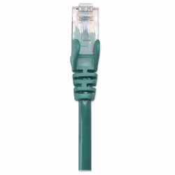 Intellinet RJ-45 M/M, 15m cavo di rete Verde Cat5e U/UTP (UTP)