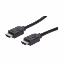 Manhattan 322539, 10 m, HDMI tipo A (Standard), HDMI tipo A (Standard), Compatibilità 3D, 10,2 Gbit/s, Nero