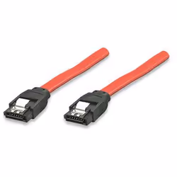 Manhattan SATA Data Cable cavo SATA 0,7 m Rosso