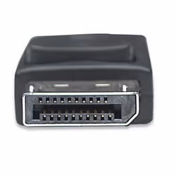 Manhattan 0.15m DisplayPort VGA Cable 0,15 m VGA (D-Sub) Nero