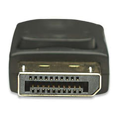 Manhattan 325332 adattatore per inversione del genere dei cavi DisplayPort VGA (D-Sub) Nero