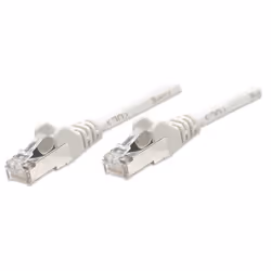 Intellinet Cat5e, 0.5m, 0,5 m, Cat5e, F/UTP (FTP), RJ-45, RJ-45, Grigio