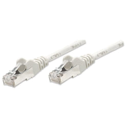 Intellinet Cat5e, 10m cavo di rete Grigio F/UTP (FTP)