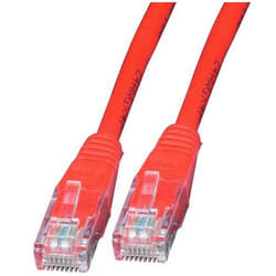 Intellinet Cat5e FTP, 1m cavo di rete Rosso F/UTP (FTP)