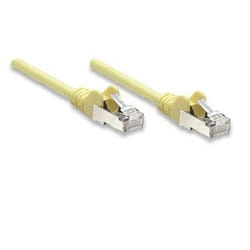 Intellinet 331937-10P cavo di rete Giallo 2 m Cat5e F/UTP (FTP)