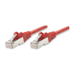 Intellinet Cat5e FTP, 3m cavo di rete Rosso F/UTP (FTP)